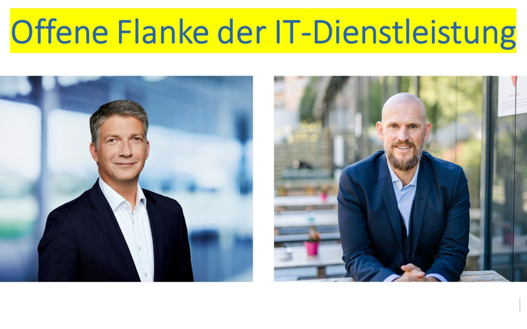 Offene Flanke der IT-Dienstleistung