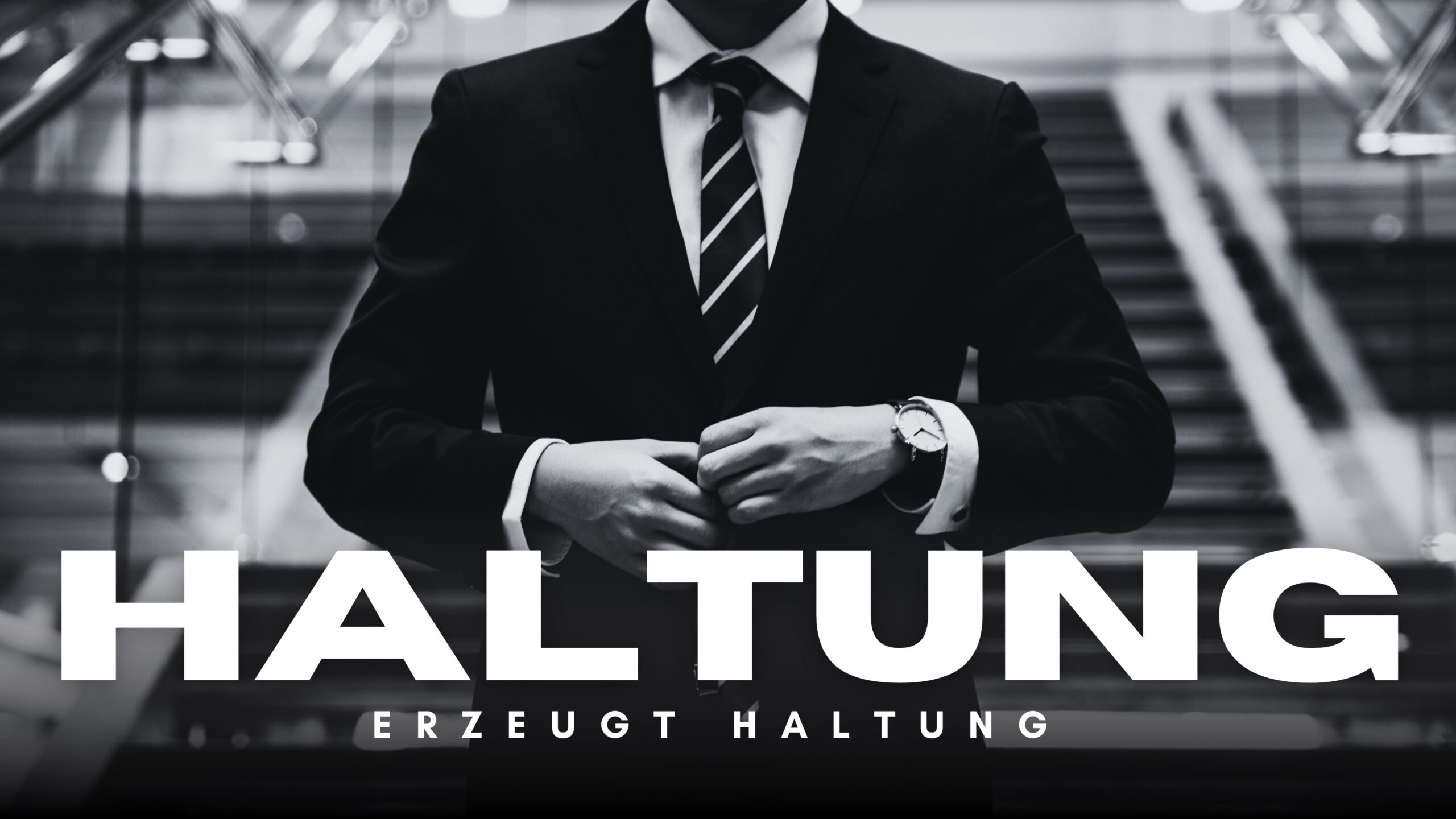 MÄNNER, HÖRT AUF ZU FÜHREN, WENN IHR EUCH SELBST NICHT HALTEN KÖNNT.