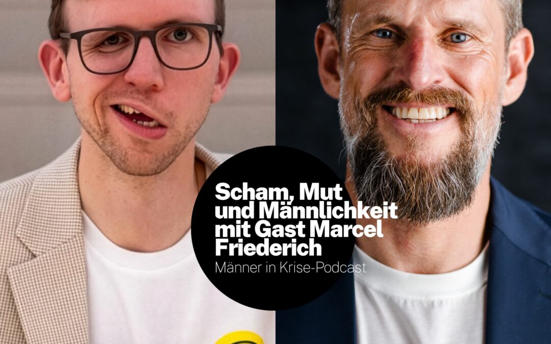 Podcast-Premiere! Zum ersten Mal ist ein Gast dabei: Marcel Friederich, vielen als „Mutmacher“ bekannt.