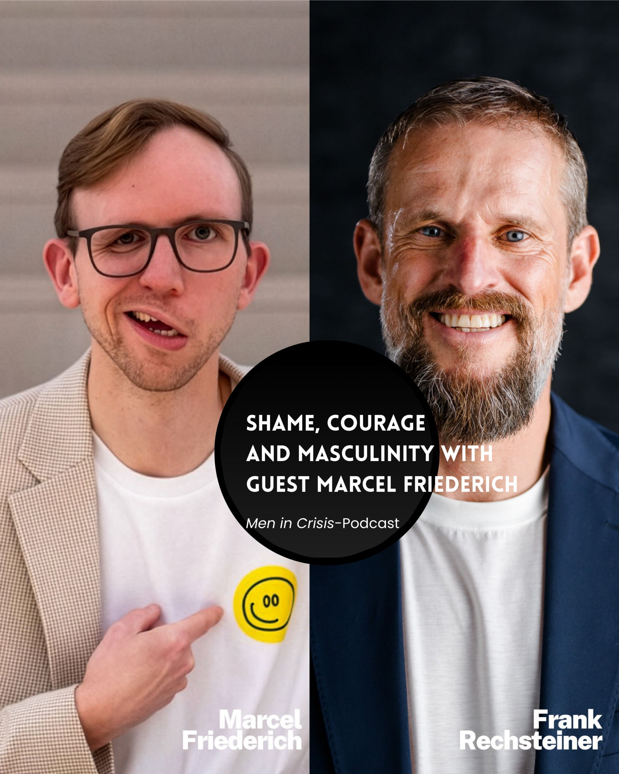 Podcast premiere! For the first time, we have a guest: Marcel Friederich, known to many as the “Encourager”.