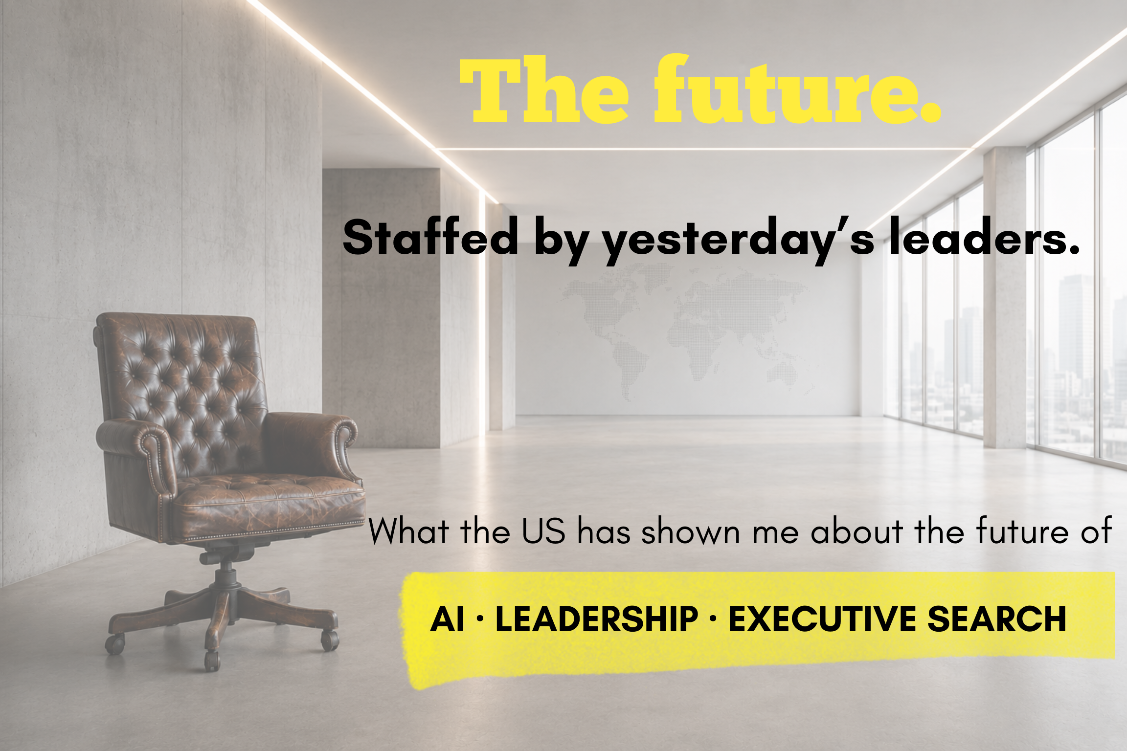 We’re shaping the future with yesterday’s leaders