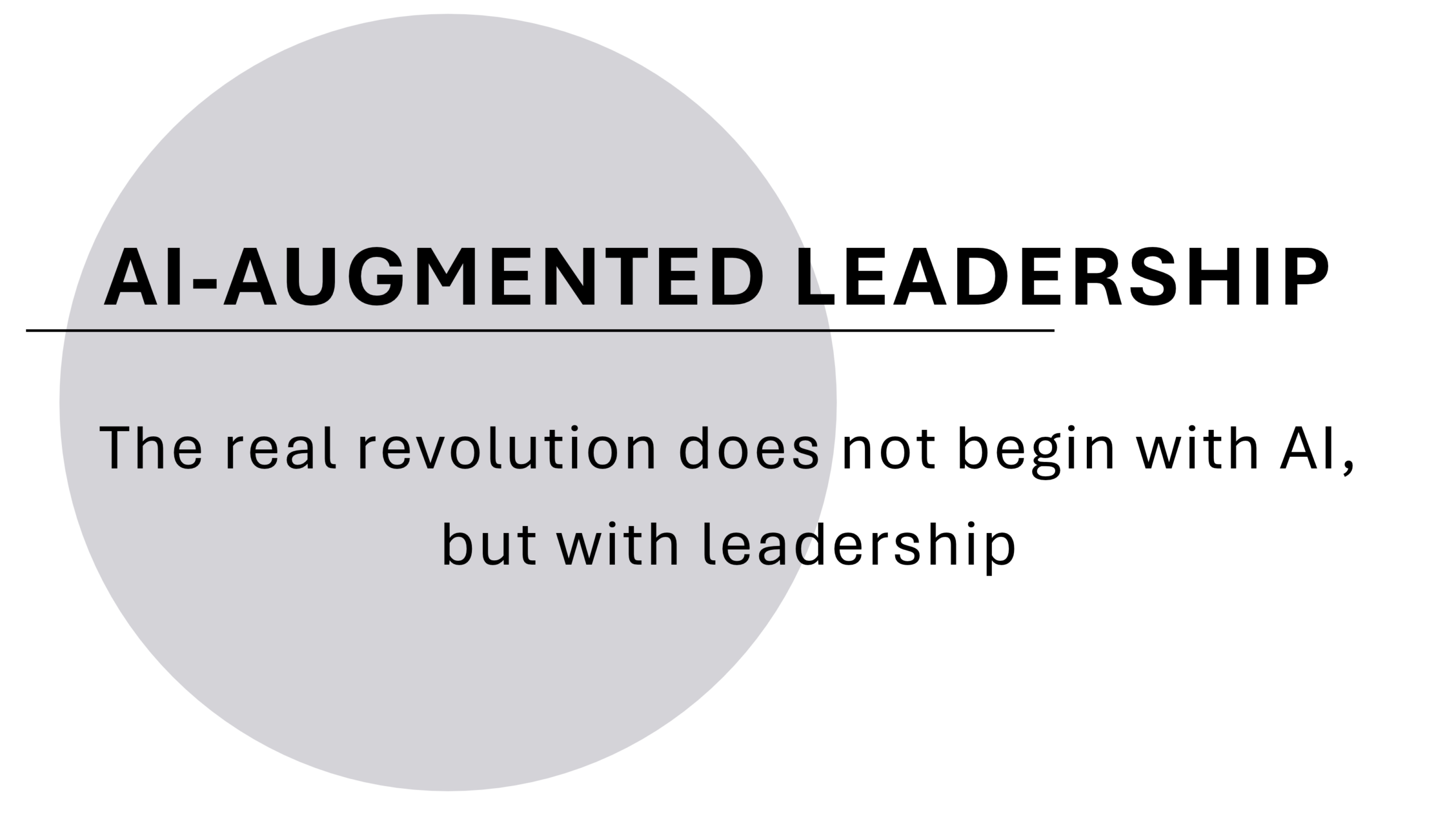 AI-Augmented Leadership: The Leadership Revolution