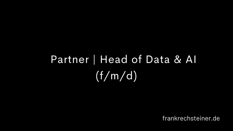 Partner Head of Data & AI