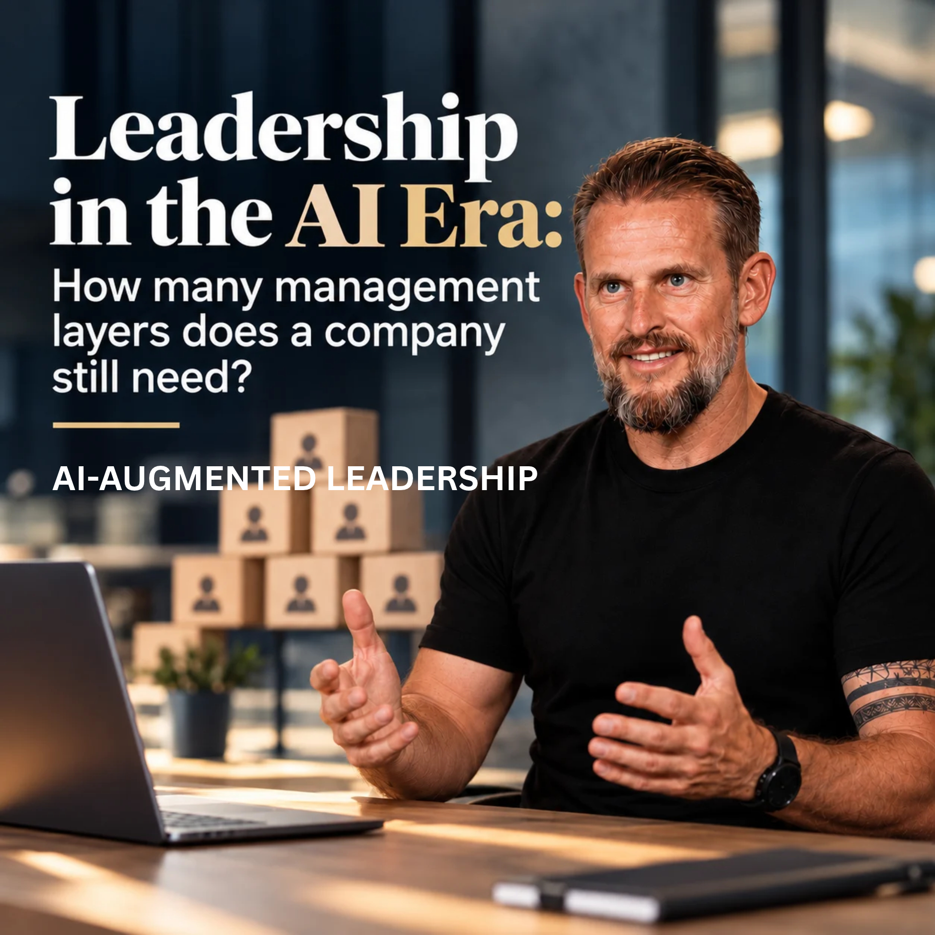 Leadership in the Age of AI: How Many Levels of Management Does a Company Still Need?