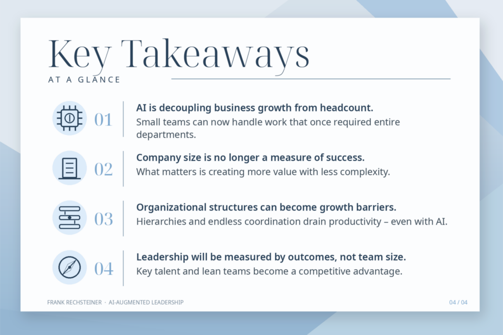 Key Takeaways AI Business Growth